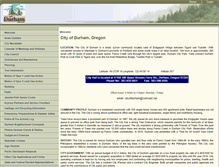 Tablet Screenshot of durham-oregon.us